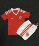 Kids Wales Home Soccer Kit 2016 Euro (Shirt+Shorts)