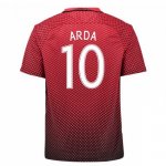 Turkey Home Soccer Jersey 2016 10 Arda