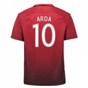 Turkey Home Soccer Jersey 2016 10 Arda