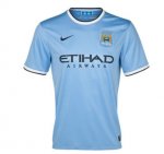 13-14 Manchester City Home Women's Jersey Shirt