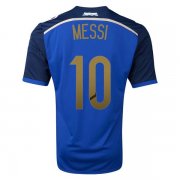 Argentina 14/15 Away Soccer Shirt #10 MESSI