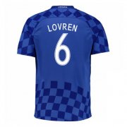 Croatia Away Soccer Jersey 2016 Lovren 6