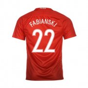 Poland Away Soccer Jersey 2016 22 Fabianski