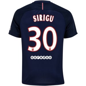 PSG Home Soccer Jersey 2016-17 SIRIGU 30