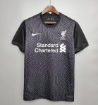 Liverpool Goalkeeper Black Soccer Jerseys 2020/21