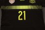 14-15 SPAIN SILVA #21 AWAY SOCCER JERSEY