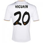 13-14 Real Madrid #20 Higuain Home Jersey Shirt