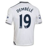 13-14 Tottenham Hotspur #19 DEMBELE Home Jersey Shirt