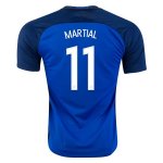 France Home Soccer Jersey 2016 MARTIAL #11