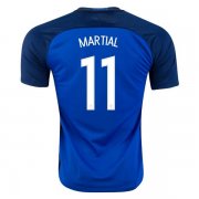 France Home Soccer Jersey 2016 MARTIAL #11