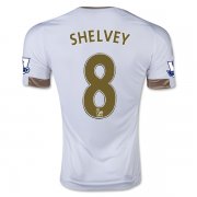 Swansea City Home Soccer Jersey 2015-16 SHELVEY #8