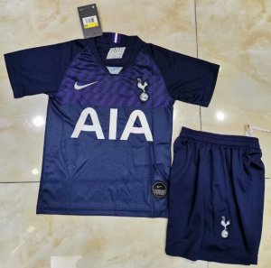 Children Tottenham Hotspur Away Soccer Suits 2019/20 Shirt and Shorts