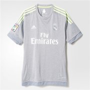 Real Madrid 2015-16 Grey Away Soccer Jersey