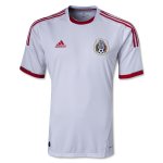 2013 Mexico Away White Soccer Jersey Shirt