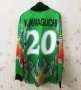 Retro Japan Goalkeeper Green Soccer Jerseys 1998