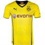 13-14 Borussia Dortmund #5 Kehl Home Jersey Shirt