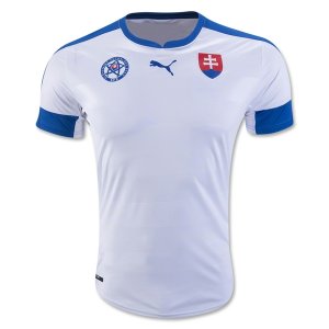 Slovakia Home Soccer Jersey 2016 Euro