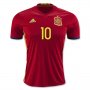 Spain Home Soccer Jersey 2016 FABREGAS #10