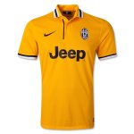 13-14 Juventus Away Yellow Jersey Shirt
