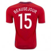 Chile Home Soccer Jersey 2016 Beausejour 15