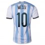 2014 Argentina #10 Messi Home Soccer Jersey Shirt