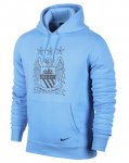 13-14 Manchester City Blue Hoody Sweater