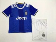Kids Juventus Away Soccer Kit 16/17 (Shirt+Shorts)