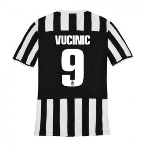 13-14 Juventus #9 Vucinic Home Jersey Shirt