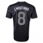 2013 Portugal #8 J.MOUTINHO Away Black Jersey Shirt