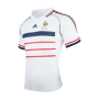 France 1998 Retro Away White Soccer Jersey Shirt