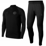 2018-19 PSG UCL Training Tracksuit Black