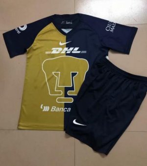 Children UNAM Third Away Soccer Suits 2020 Shirt and Shorts