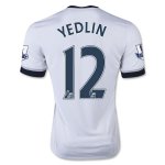 Tottenham Hotspur Home Soccer Jersey 2015-16 YEDLIN #12