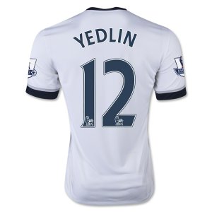 Tottenham Hotspur Home Soccer Jersey 2015-16 YEDLIN #12