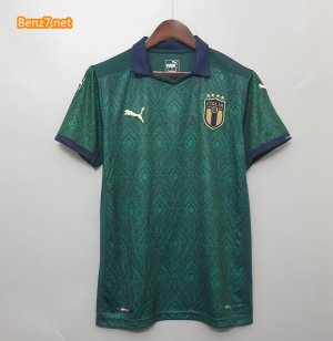 Italy Third Away Green Soccer Jerseys 2020 EURO