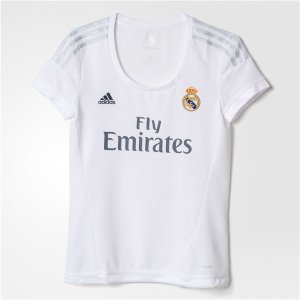 Real Madrid Women Home Soccer Jersey 2015-16