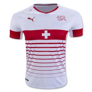 Switzerland Away Soccer Jersey 2016 Euro