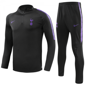 2018-19 Tottenham Hotspur Training Tracksuit Black