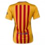 Barcelona Away Soccer Jersey Yellow 2015-16 Women