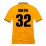 13-14 Juventus #32 Matri Away Yellow Jersey Shirt