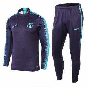 2018-19 Barcelona Tracksuits Blue and Pants