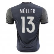 Germany Away Soccer Jersey 2016 MULLER #13