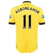 Aston Villa Away Soccer Jersey 2015-16 AGBONLAHOR #11