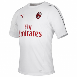 2018-19 AC Milan Training Jersey White