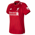 Womens 18-19 Liverpool Home Soccer Jersey Shirt