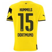 Borussia Dortmund 14/15 HUMMELS #15 Home Soccer Jersey