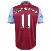 Aston Villa Home Soccer Jersey 2015-16 AGBONLAHOR #11