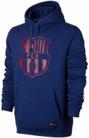 Barcelona Navy Hoody 2017/18