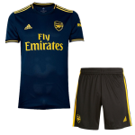 19-20 Arsenal Third Away Navy Soccer Jerseys Kit(Shirt+Short)
