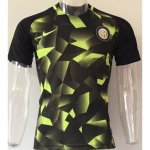 Inter Milan Pre-Match Training Shirt 2017/18 Black Yellow
